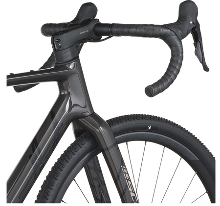 Scott Addict Gravel 30 Gravel Bike In Carbon Black