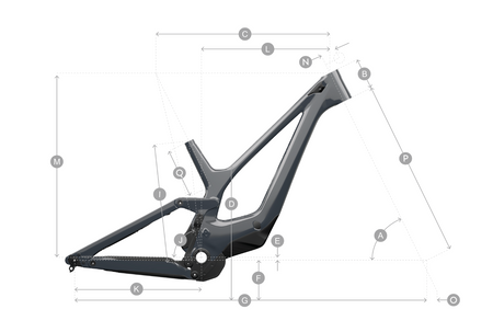 Scott Gambler 900 RC HMX Full Suspension Mountain Bike Frameset - Mistyade Green