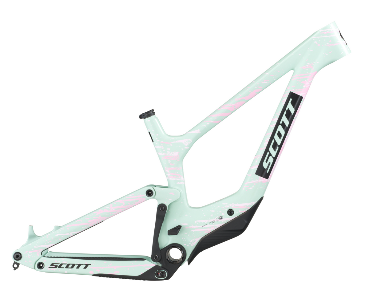 Scott Ransom 900 RC HMX Full Suspension Mountain Bike Frameset - Mistyade Green