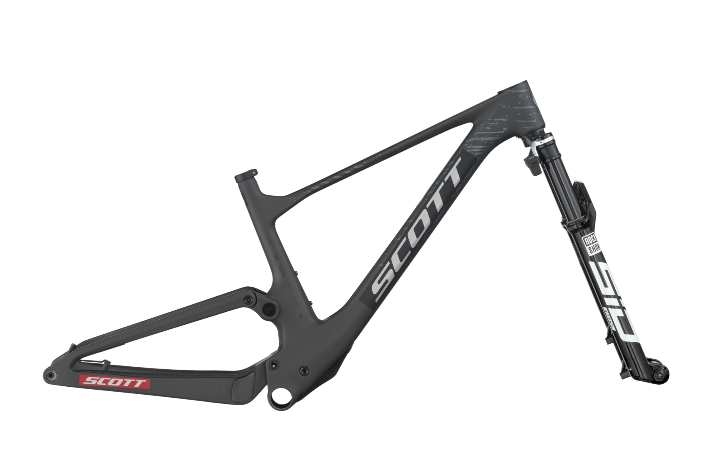 Scott Spark RC World Cup HMX Full Suspension Mountain Bike Frameset - Carbon Black