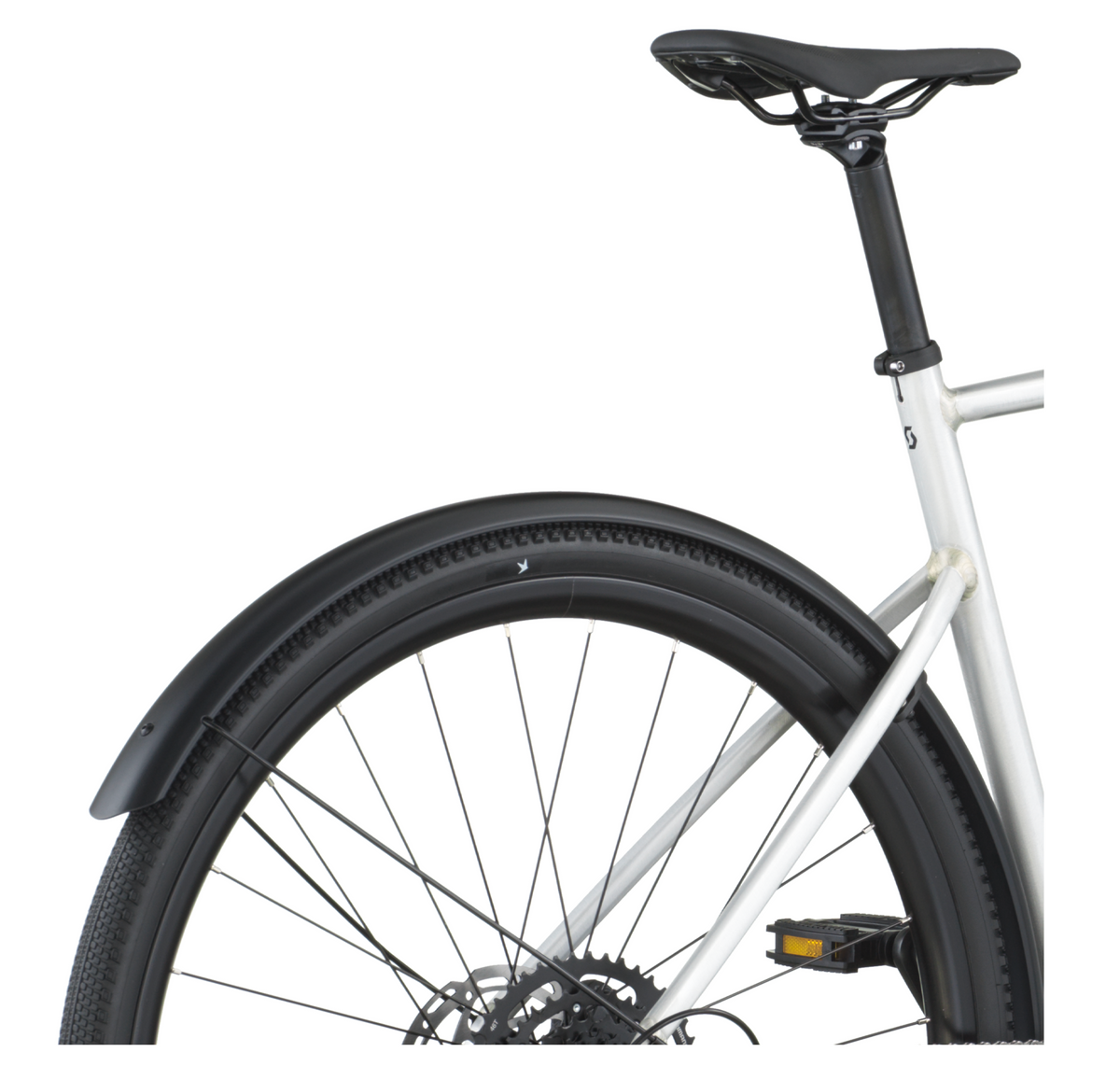 Scott Metrix 30 EQ Flat Bar Road Bike - Alloy Silver Wenge Green