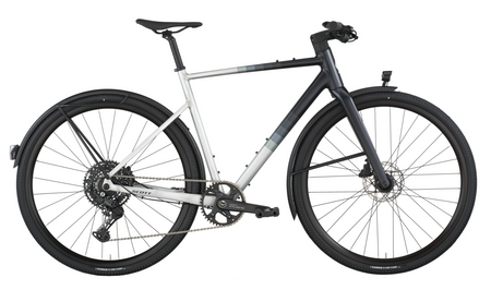 Scott Metrix 20 EQ Flat Bar Road Bike - Alloy Silver Black