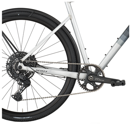 Scott Metrix 20 EQ Flat Bar Road Bike - Alloy Silver Black