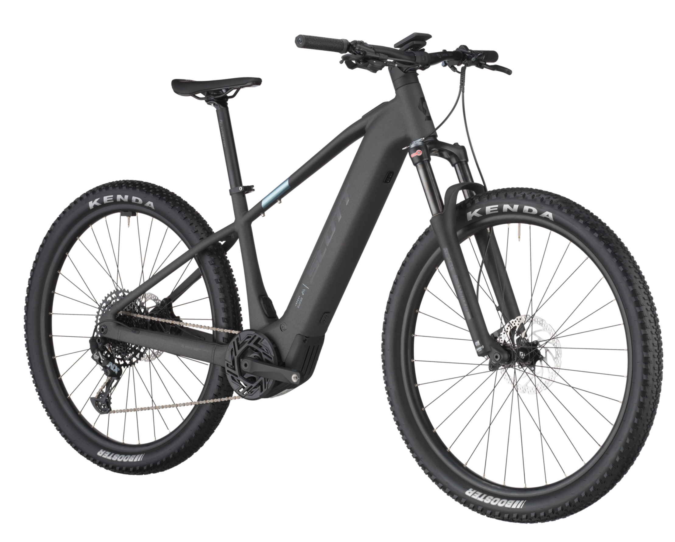 Scott Aspect eRIDE 910 Electric Hardtail Mountain Bike - Midnight Grey