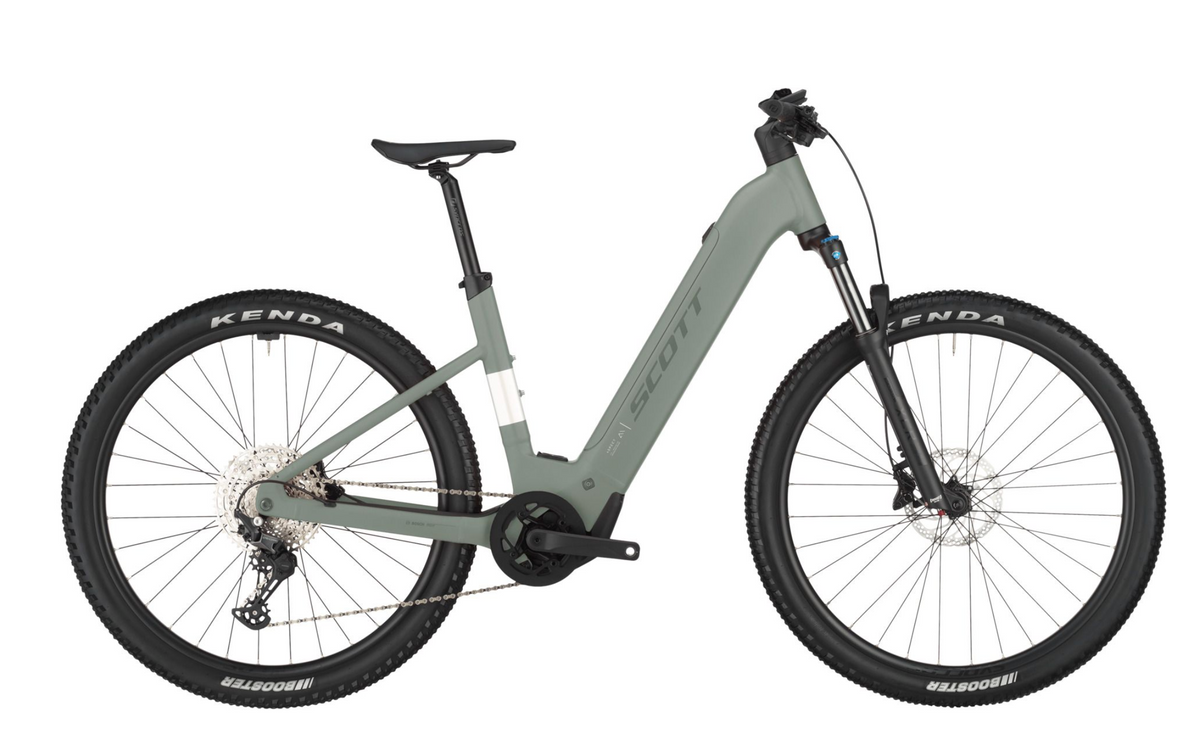 Scott Aspect eRide 900 Wave Electric Hardtail Mountain Bike - Highland Green