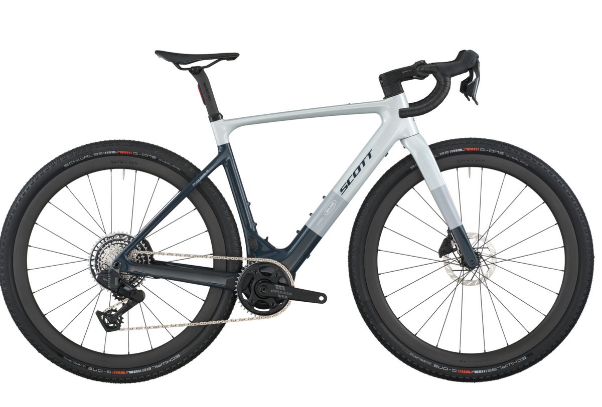 Scott Solace Gravel 20 Gravel Bike - Squid Blue Beluga Grey
