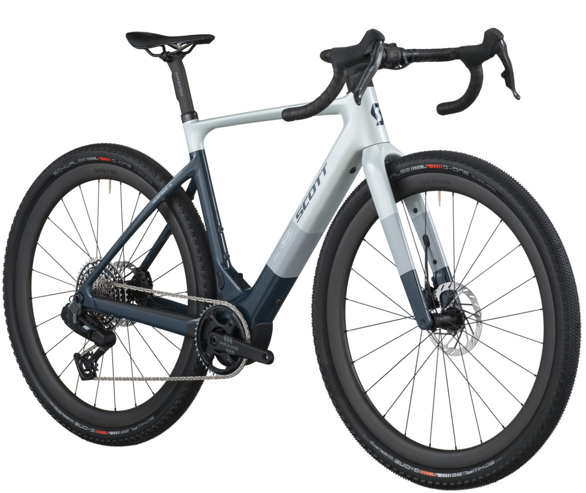 Scott Solace Gravel 20 Gravel Bike - Squid Blue Beluga Grey