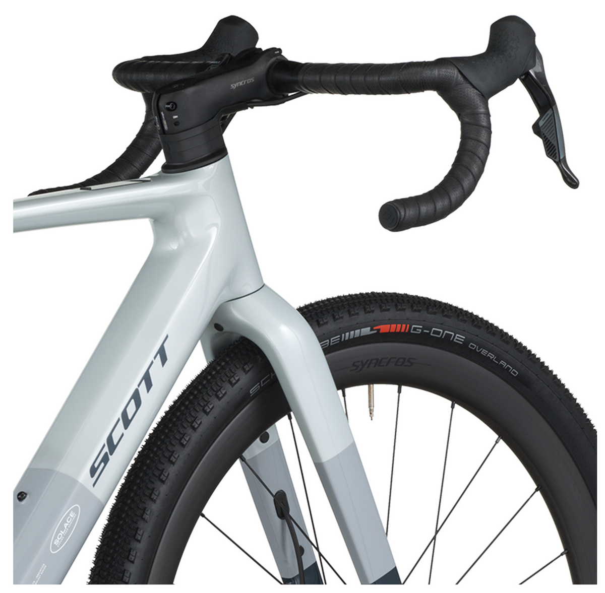 Scott Solace Gravel 20 Gravel Bike - Squid Blue Beluga Grey