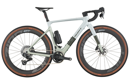 Scott Solace Gravel 10 Gravel Bike - Pale Green Beluga Grey