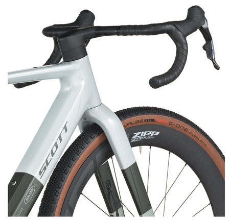 Scott Solace Gravel 10 Gravel Bike - Pale Green Beluga Grey
