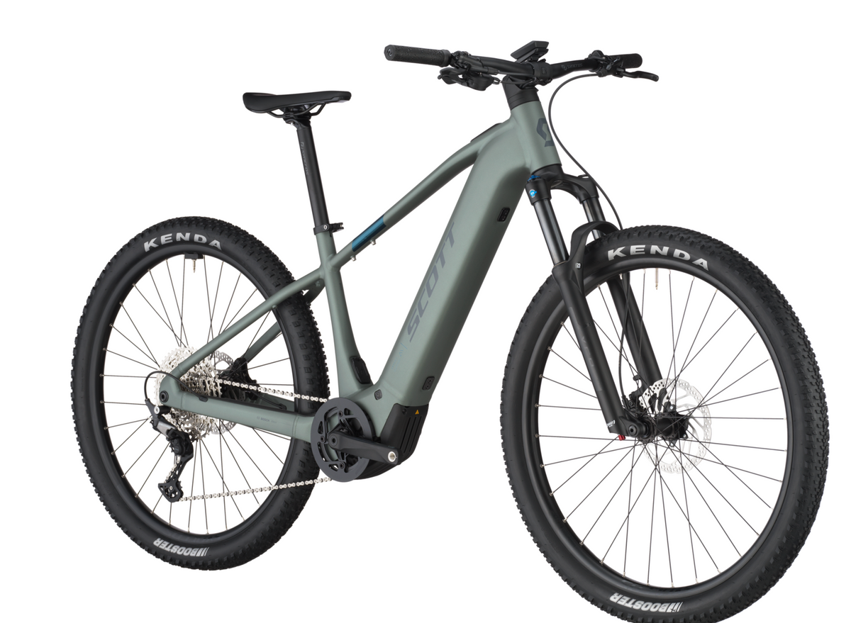 Scott Aspect eRide 900 Electric Hardtail Mountain Bike - Highland Green