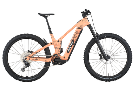 Scott Patron ST 910 Electric Full Suspension Mountain Bike - Reef Pink
