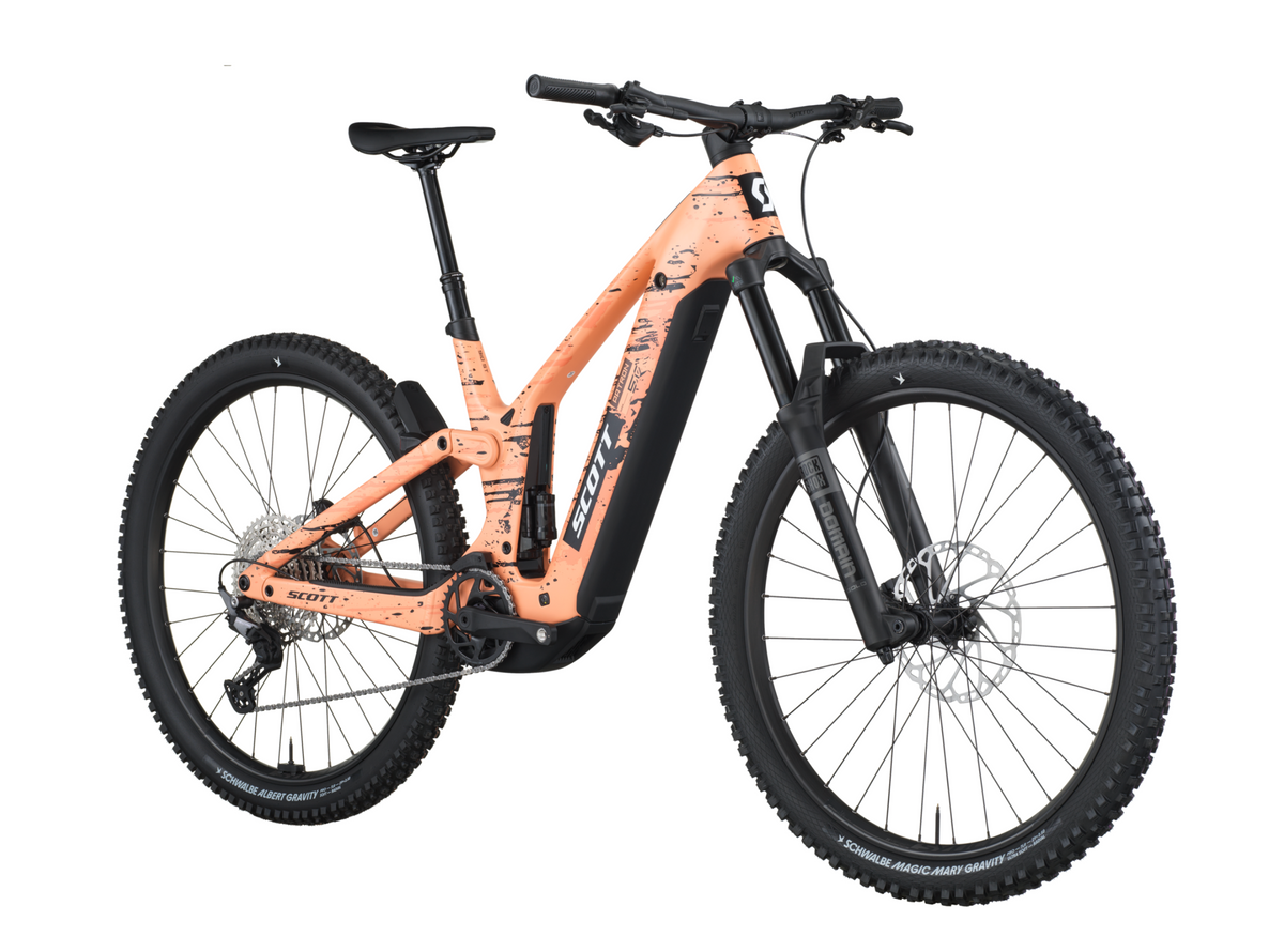Scott Patron ST 910 Electric Full Suspension Mountain Bike - Reef Pink