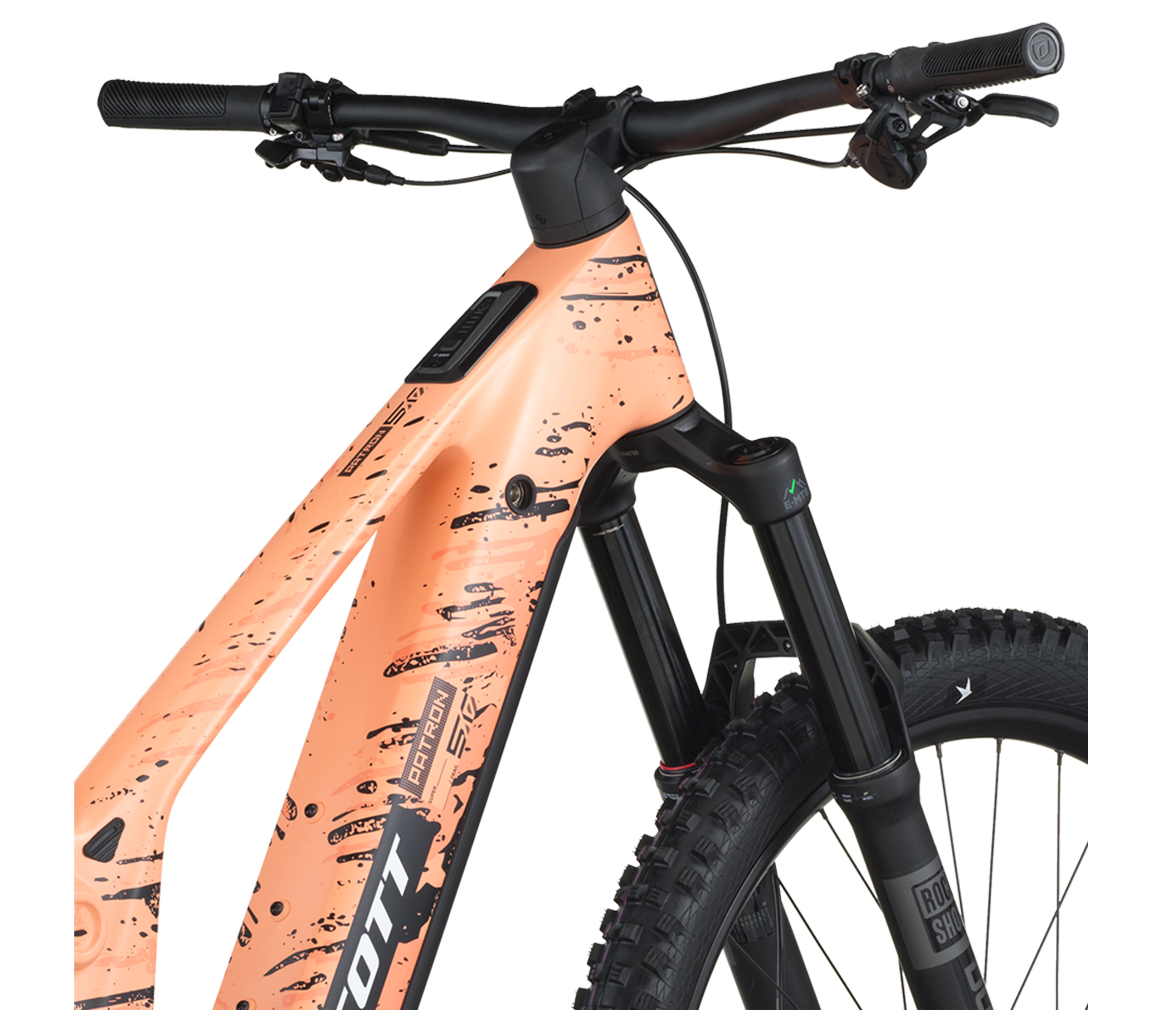 Scott Patron ST 910 Electric Full Suspension Mountain Bike - Reef Pink