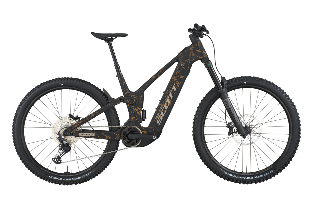 Scott Patron ST 910 Electric Full Suspension Mountain Bike - Black