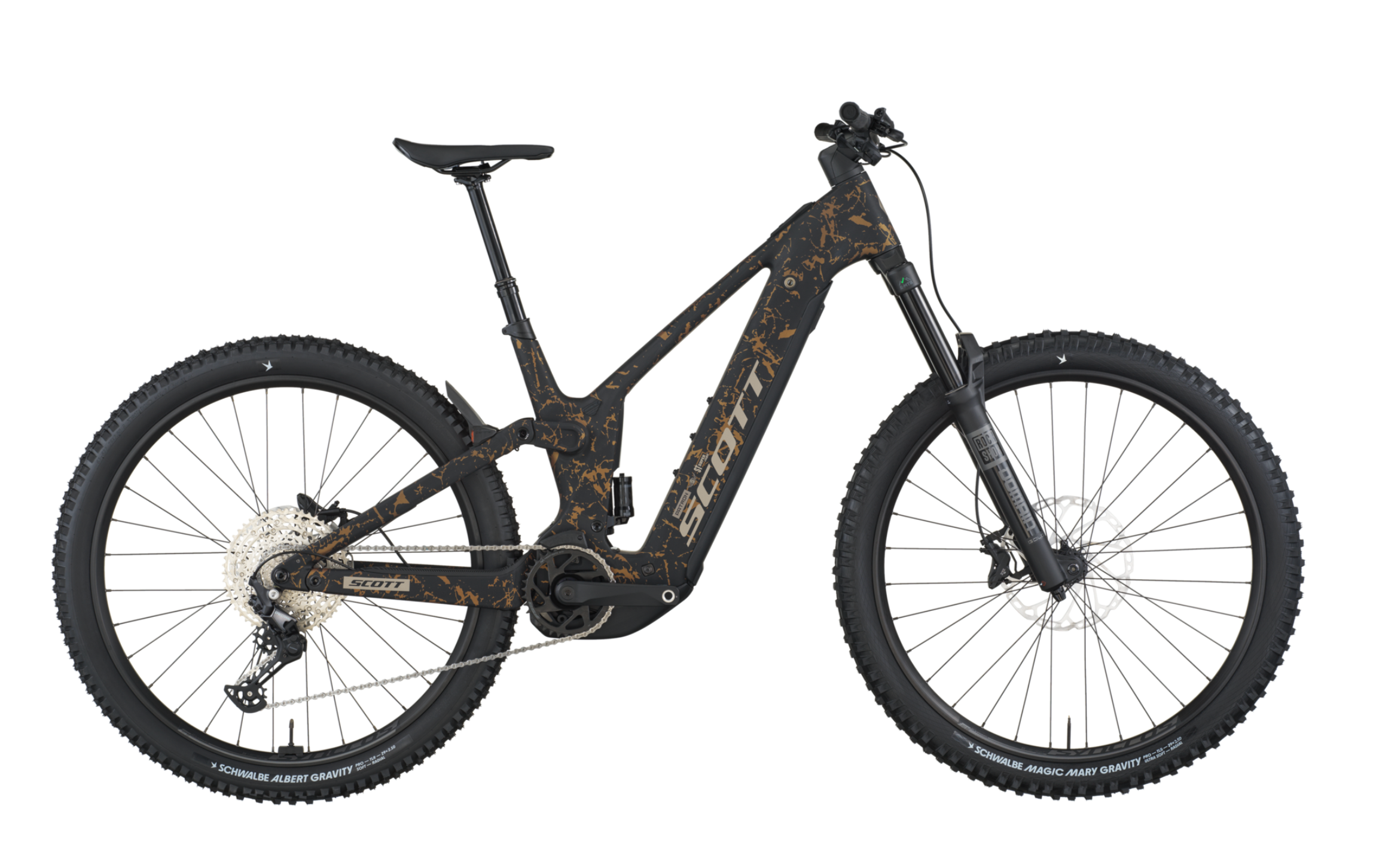 Scott Patron ST 910 Electric Full Suspension Mountain Bike - Black