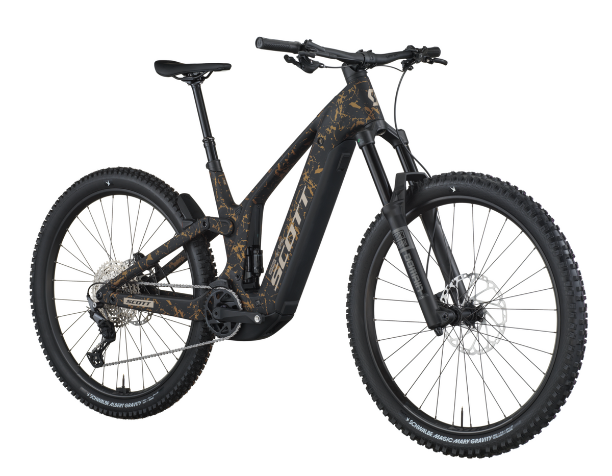 Scott Patron ST 910 Electric Full Suspension Mountain Bike - Black