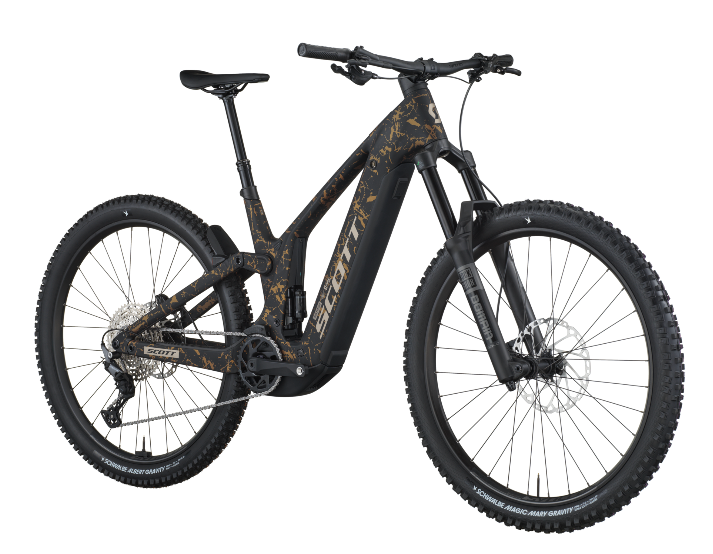 Scott Patron ST 910 Electric Full Suspension Mountain Bike - Black
