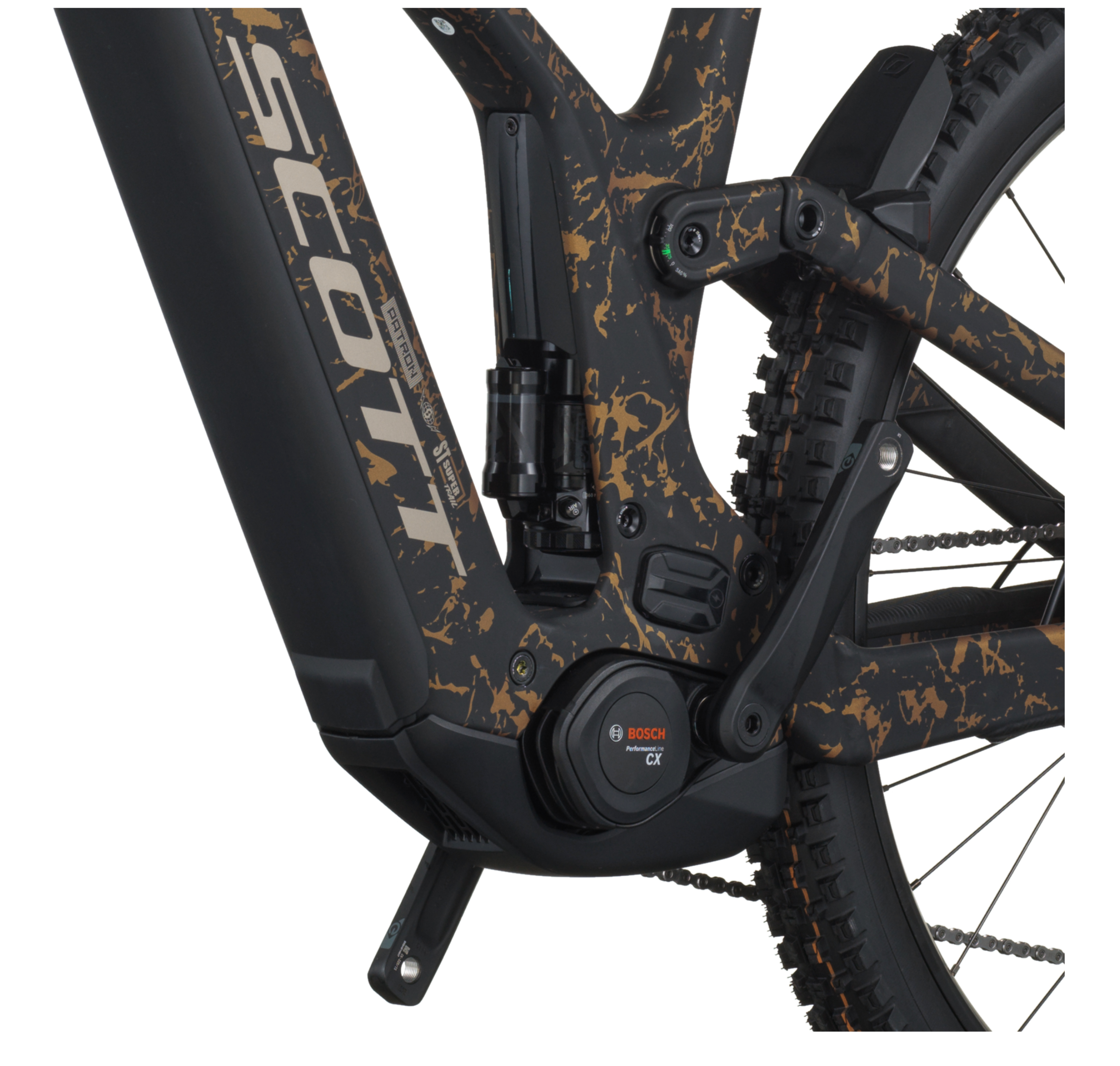 Scott Patron ST 910 Electric Full Suspension Mountain Bike - Black