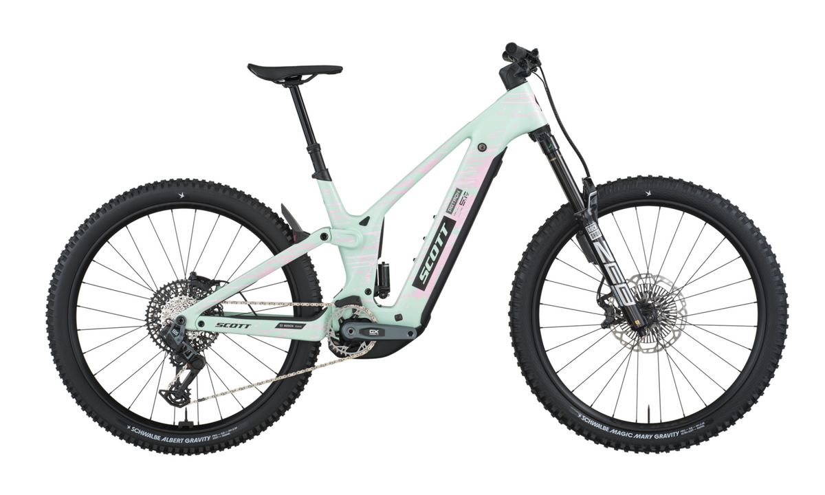 Scott Patron ST 900 Electric Full Suspension Mountain Bike - Mistyade Green