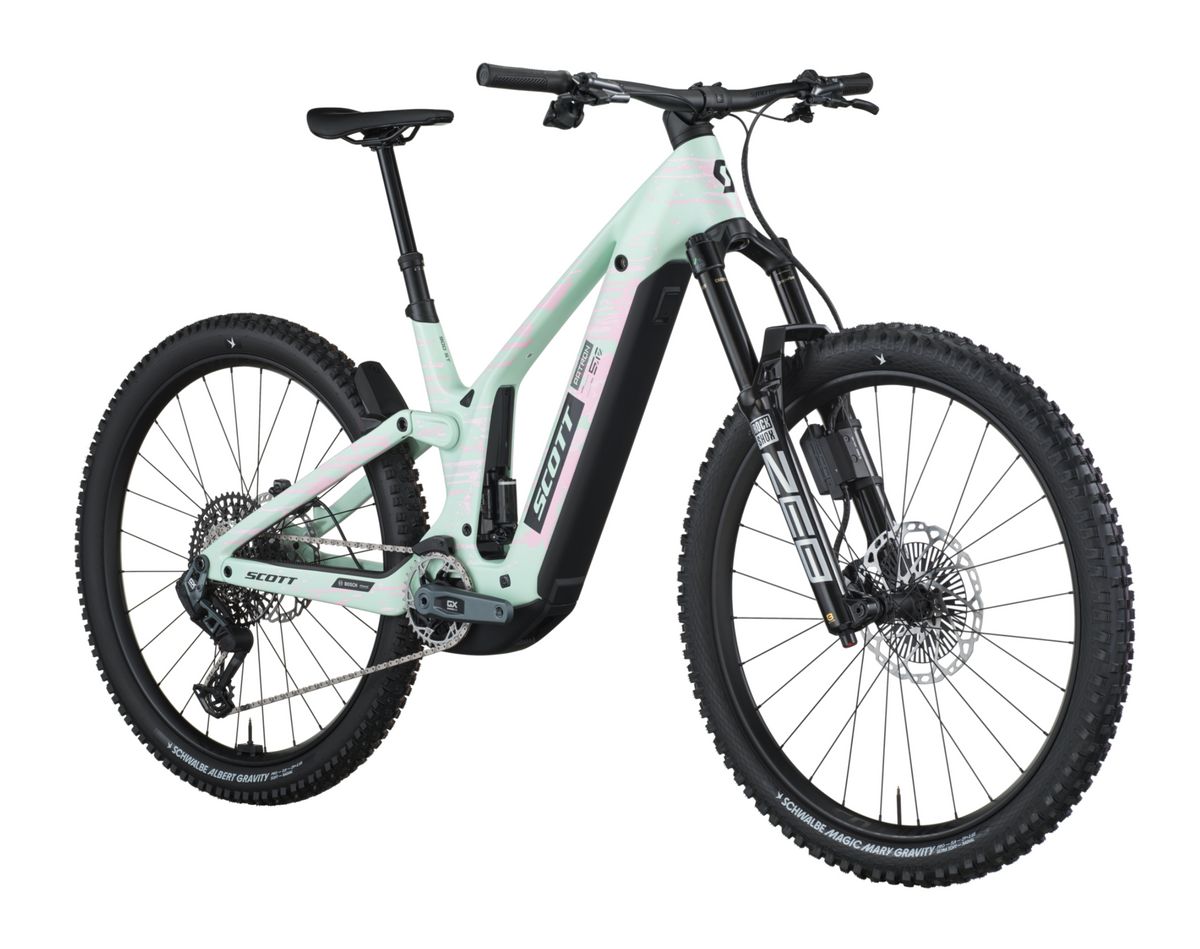 Scott Patron ST 900 Electric Full Suspension Mountain Bike - Mistyade Green