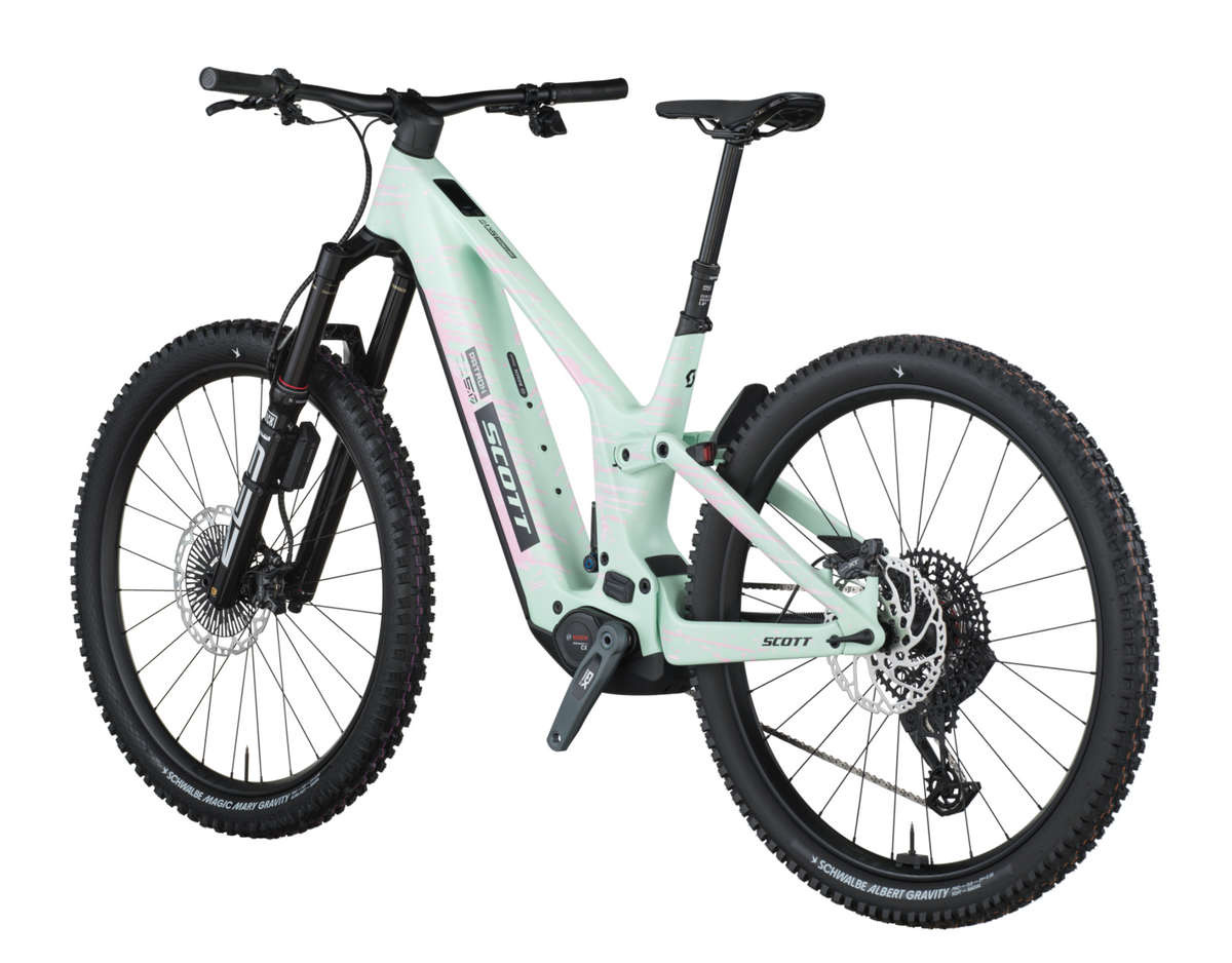 Scott Patron ST 900 Electric Full Suspension Mountain Bike - Mistyade Green