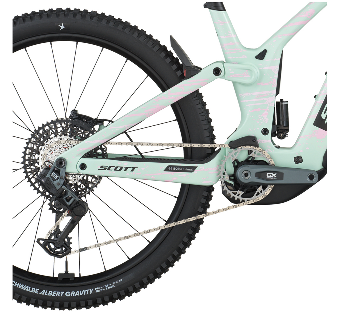 Scott Patron ST 900 Electric Full Suspension Mountain Bike - Mistyade Green