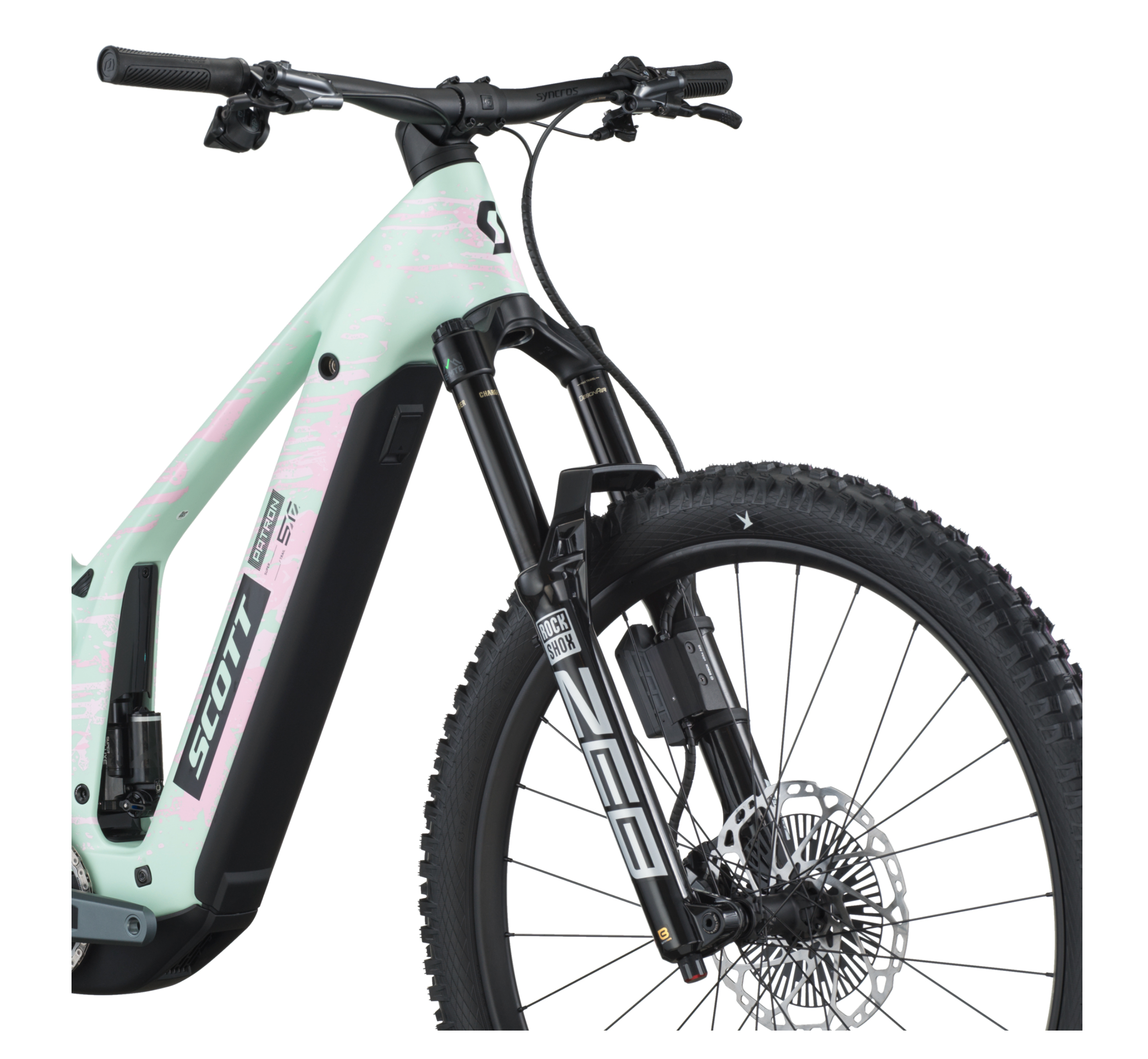 Scott Patron ST 900 Electric Full Suspension Mountain Bike - Mistyade Green