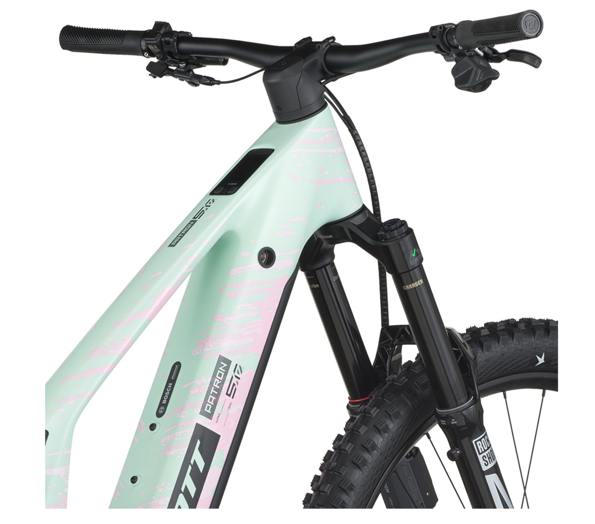 Scott Patron ST 900 Electric Full Suspension Mountain Bike - Mistyade Green