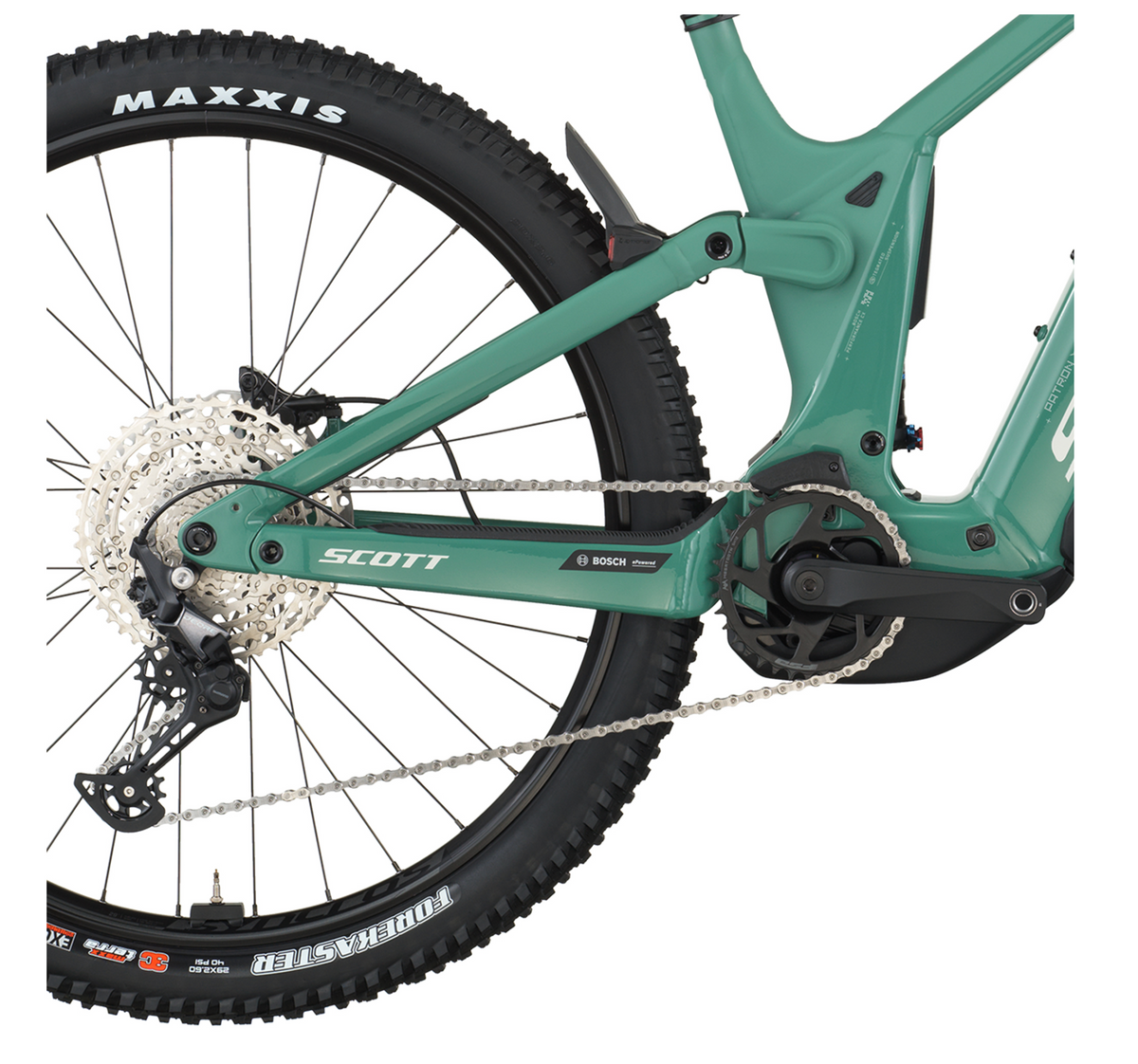 Scott Patron 930 Electric Full Suspension Mountain Bike - Safari Green