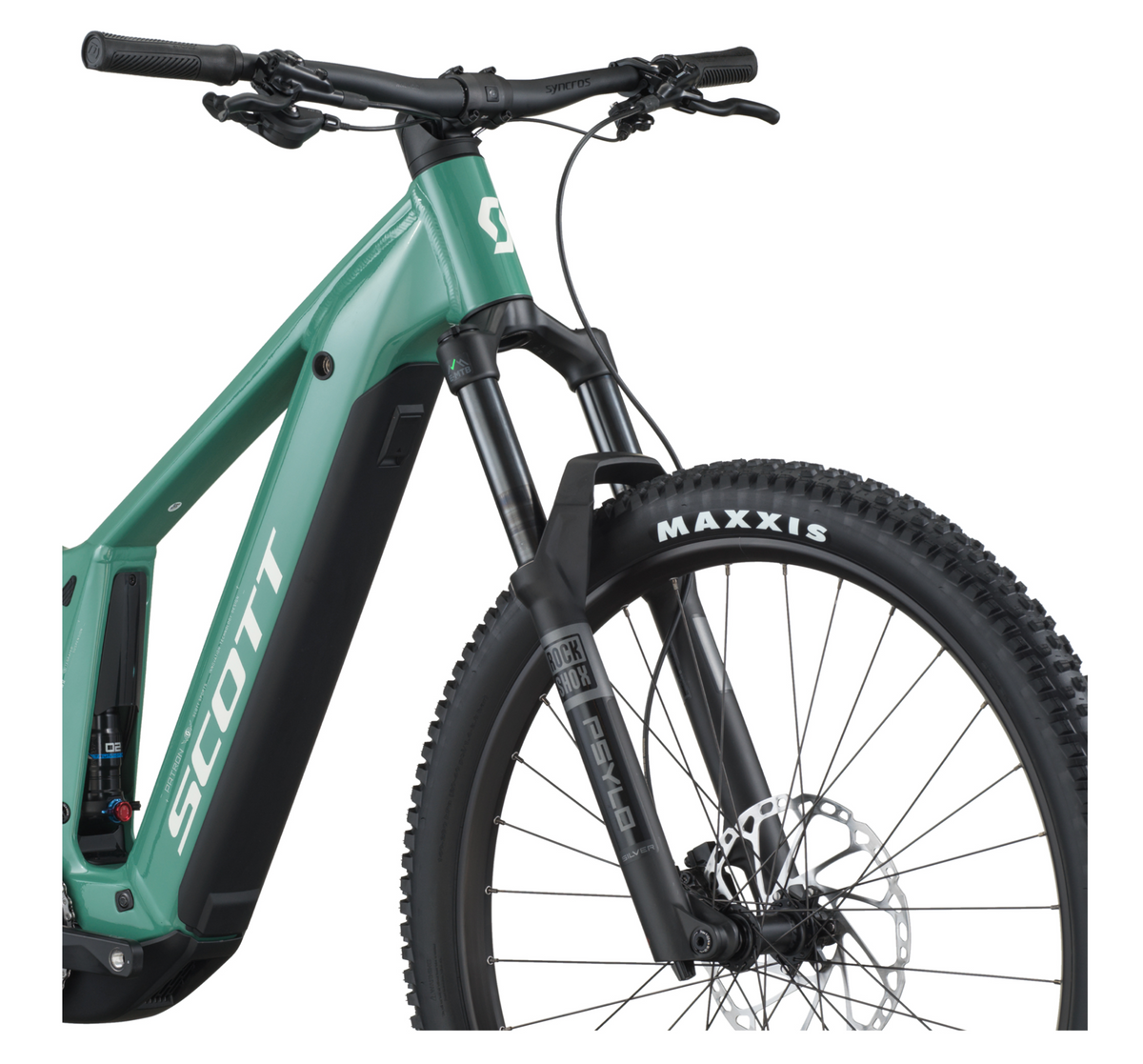 Scott Patron 930 Electric Full Suspension Mountain Bike - Safari Green