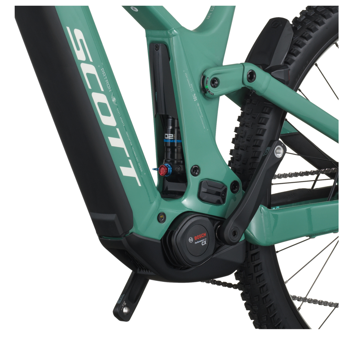 Scott Patron 930 Electric Full Suspension Mountain Bike - Safari Green