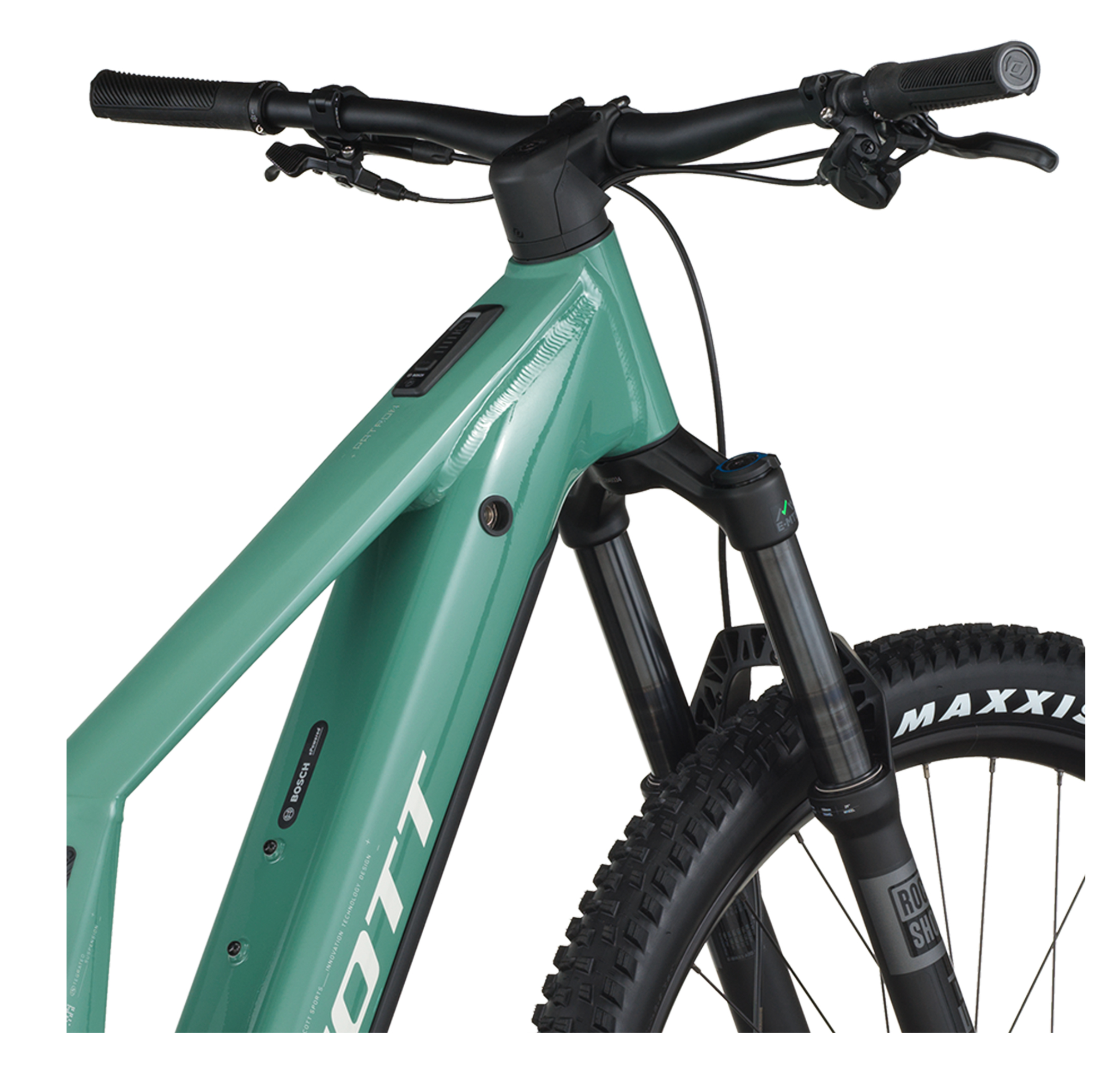 Scott Patron 930 Electric Full Suspension Mountain Bike - Safari Green