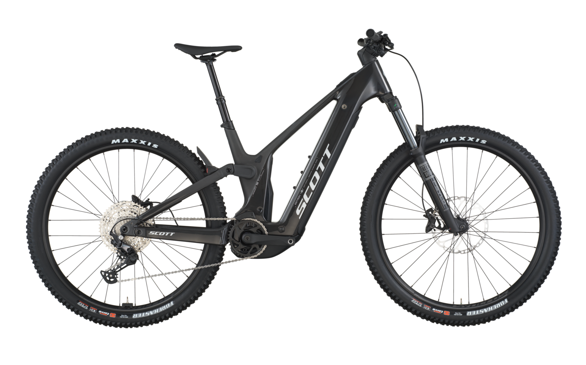 Scott Patron 920 Electric Full Suspension Mountain Bike - Carbon Black