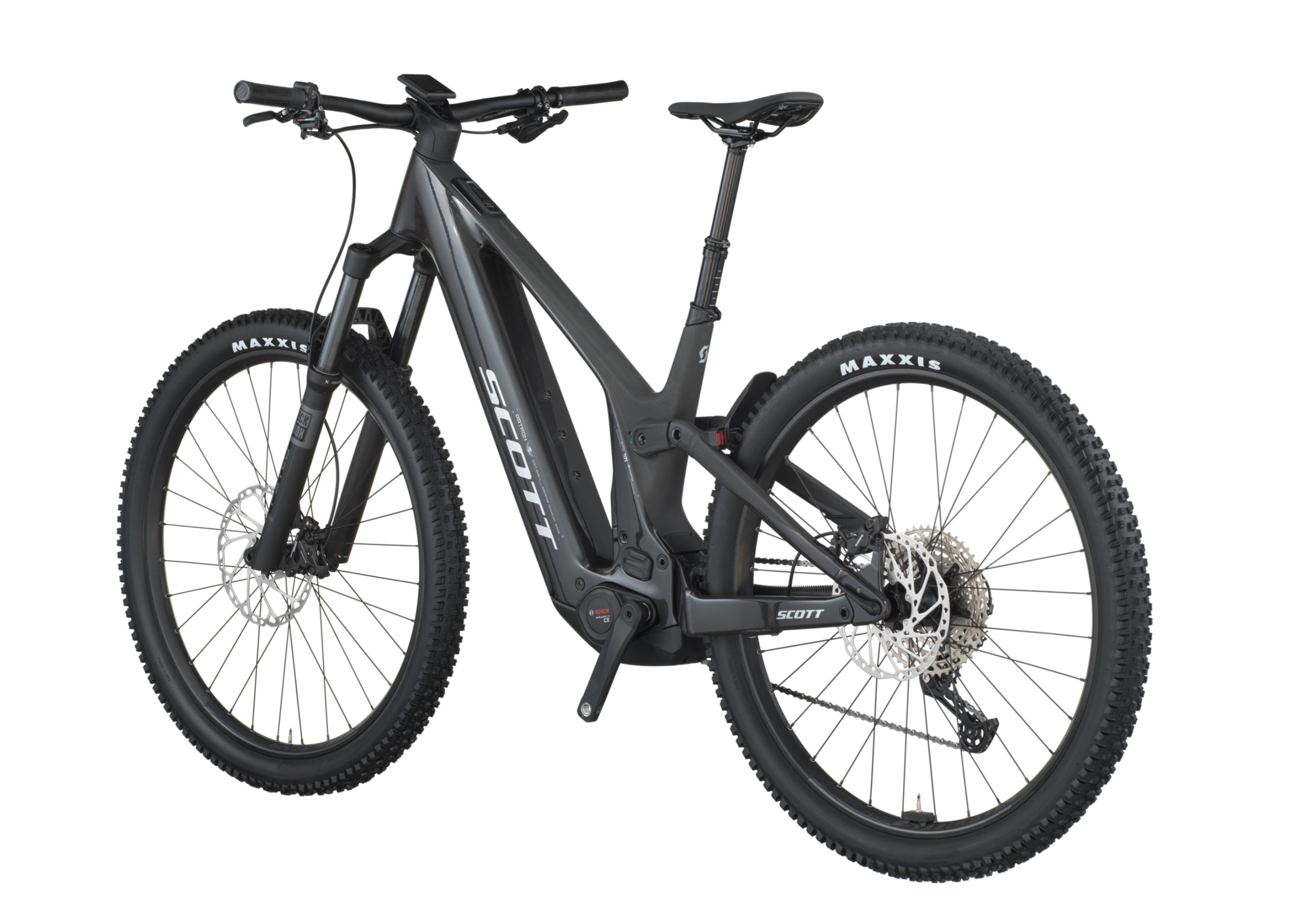 Scott Patron 920 Electric Full Suspension Mountain Bike - Carbon Black