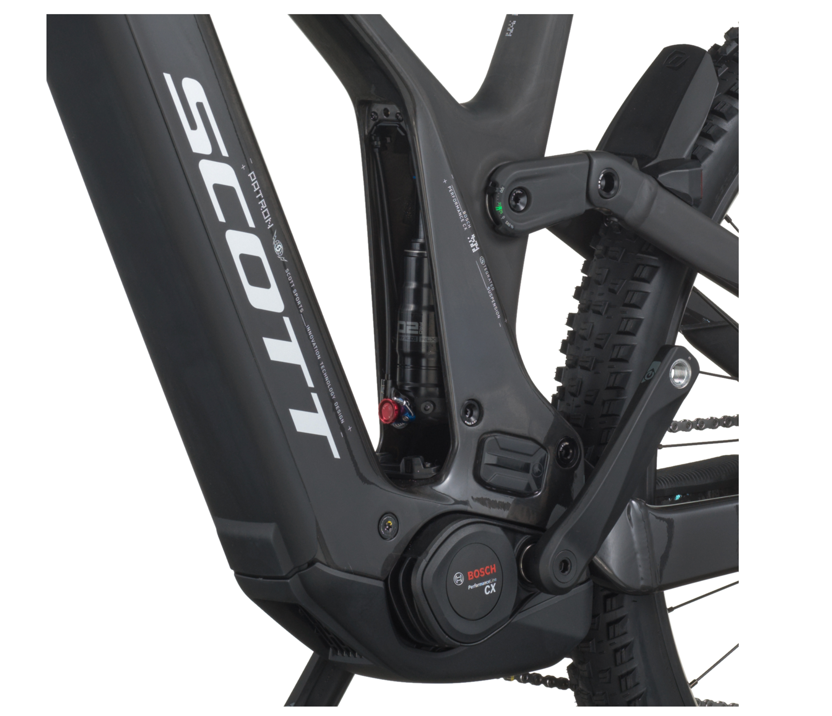Scott Patron 920 Electric Full Suspension Mountain Bike - Carbon Black