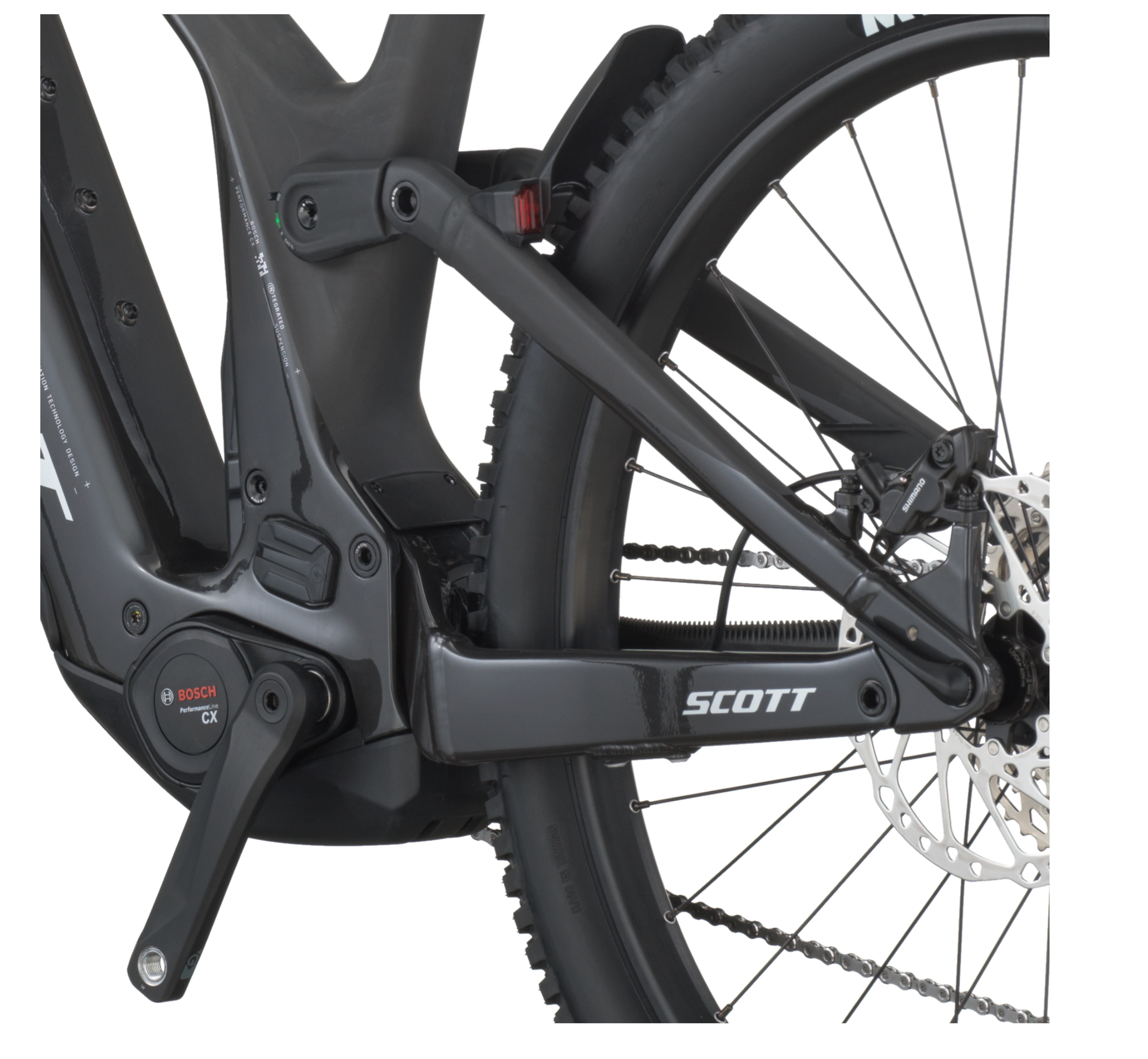 Scott Patron 920 Electric Full Suspension Mountain Bike - Carbon Black