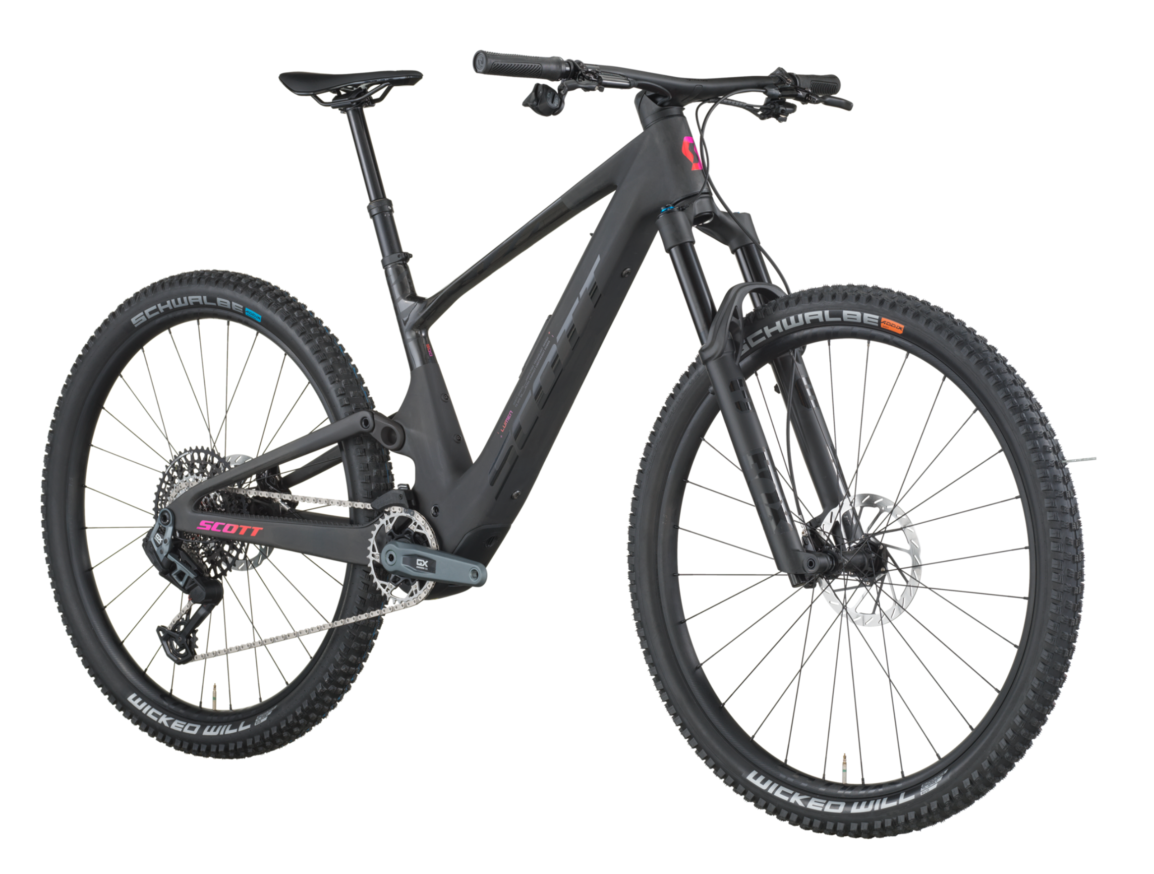 Scott Lumen 900 Electric Full Suspension Mountain Bike - Carbon Black