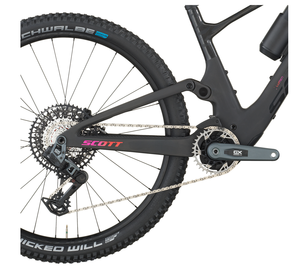 Scott Lumen 900 Electric Full Suspension Mountain Bike - Carbon Black