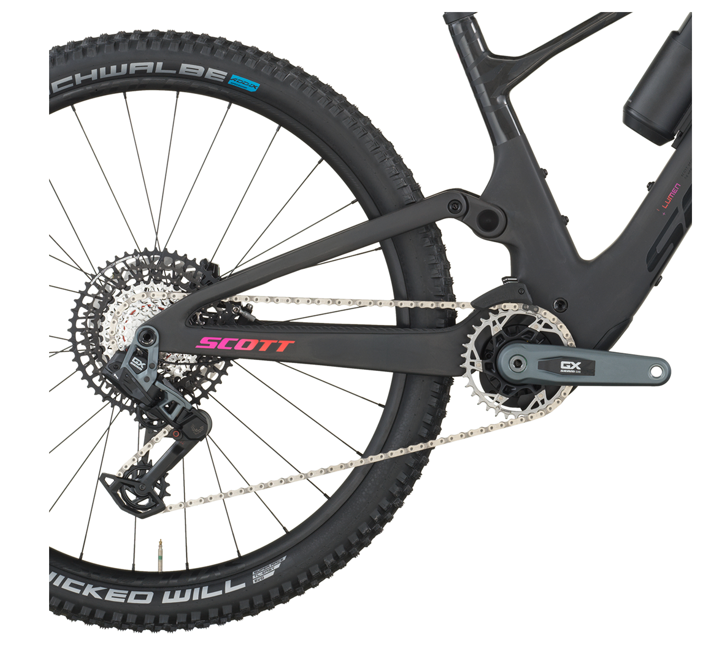 Scott Lumen 900 Electric Full Suspension Mountain Bike - Carbon Black