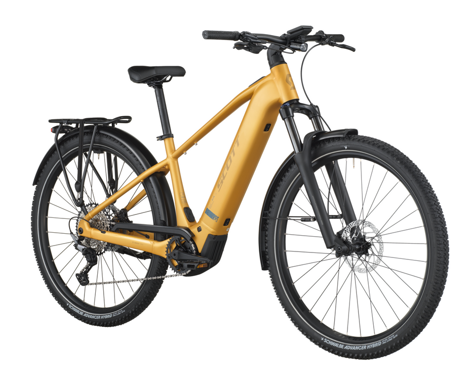 Scott Axis 20 Electric Hybrid Bike - Colorado Gold