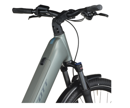 Scott Sub Sport 30 Wave Electric Hybrid Bike In Highland Green