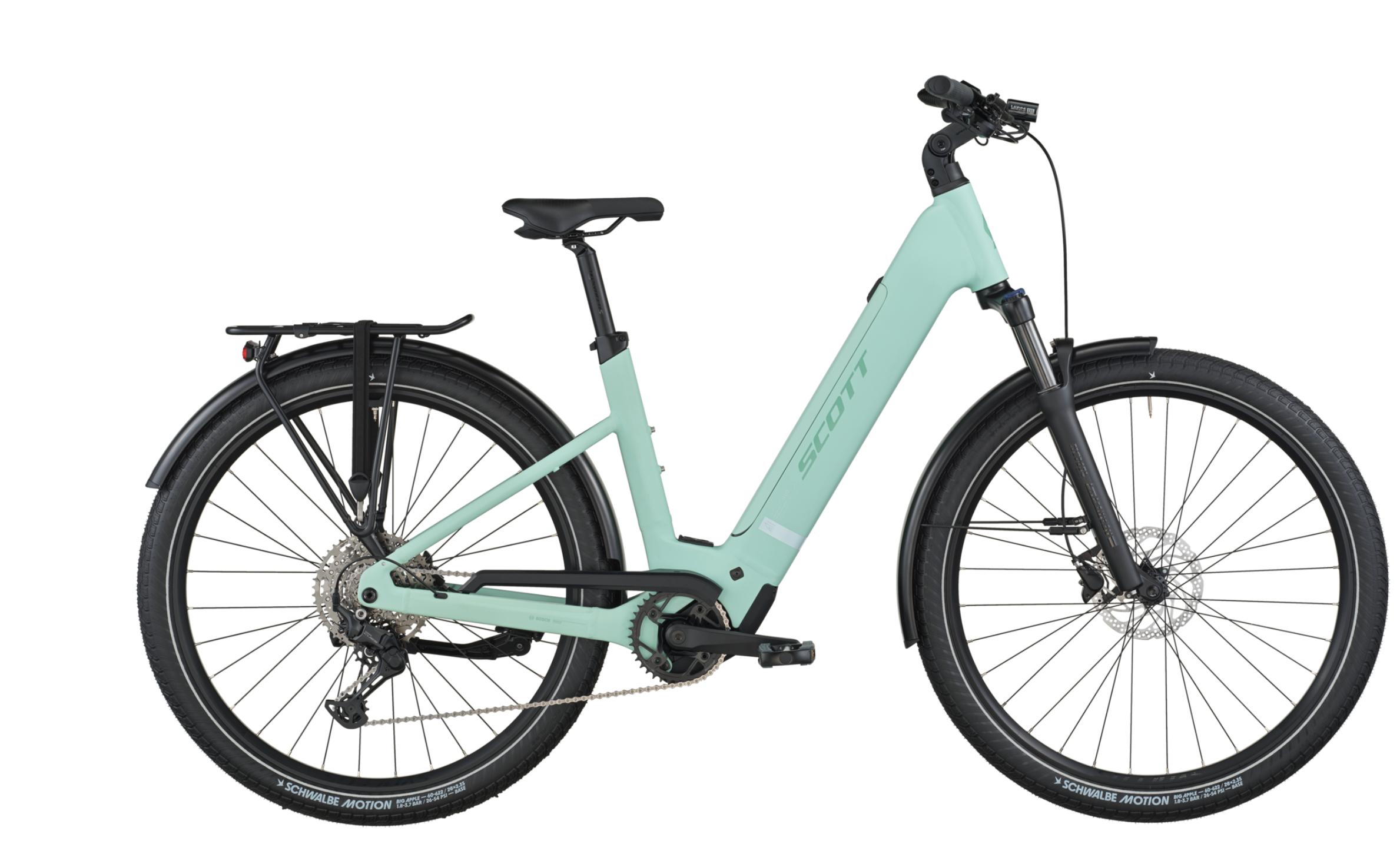 Scott Sub Sport 20 Wave Electric Hybrid Bike In Mint Green