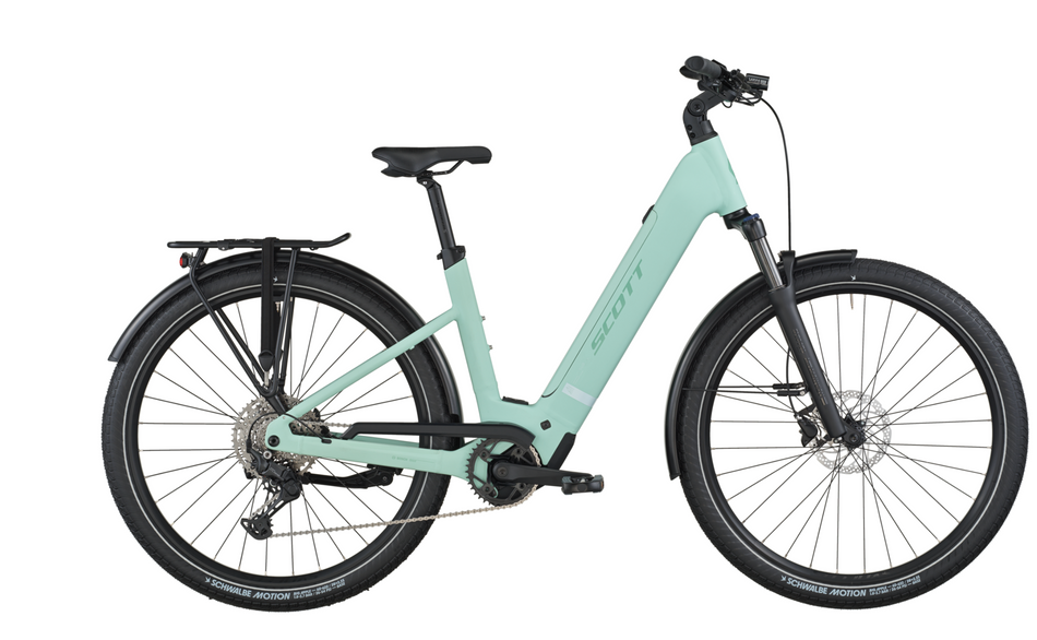 Scott Sub Sport 20 Wave Electric Hybrid Bike In Mint Green