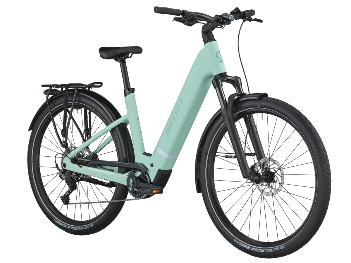 Scott Sub Sport 20 Wave Electric Hybrid Bike In Mint Green