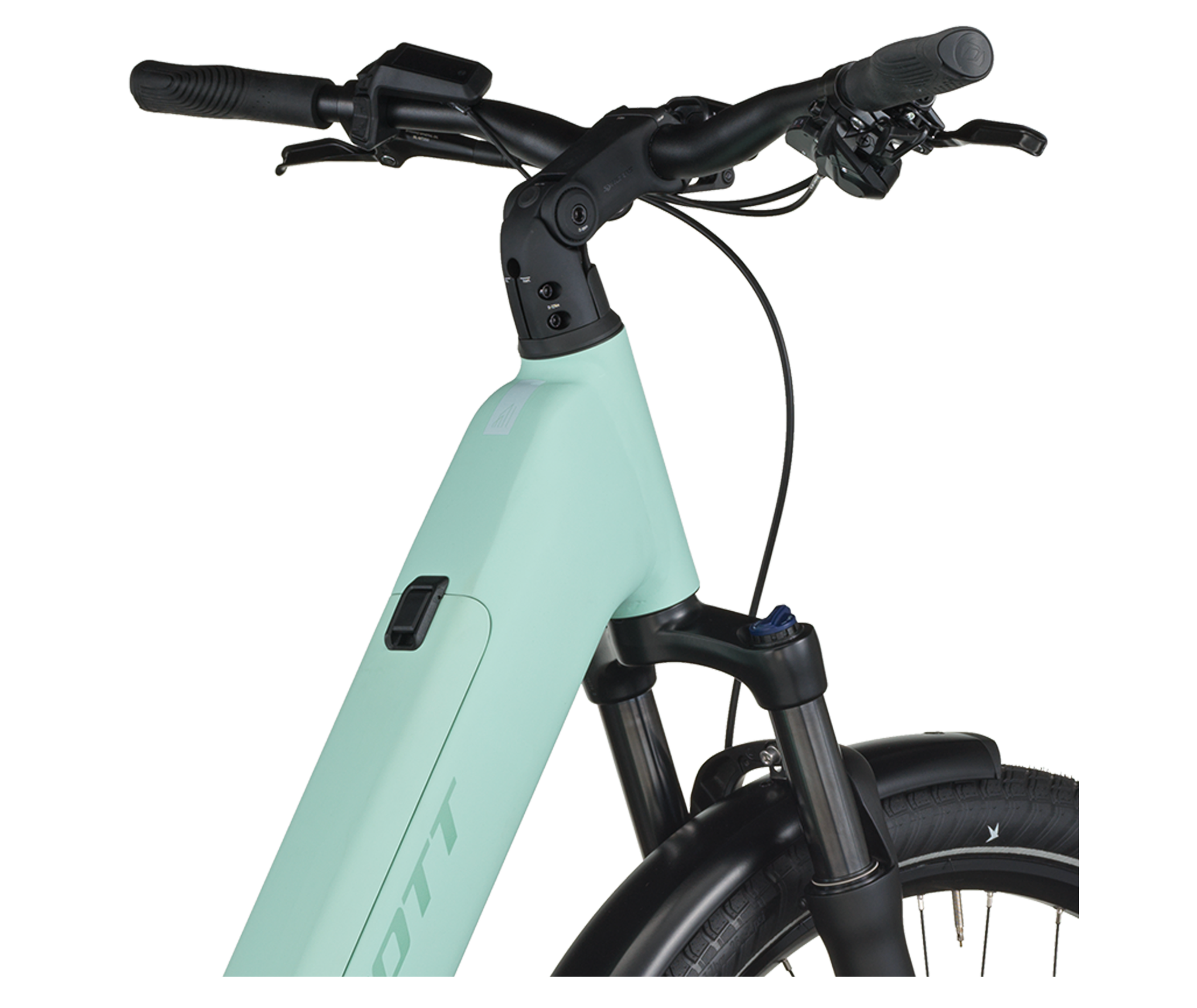Scott Sub Sport 20 Wave Electric Hybrid Bike In Mint Green