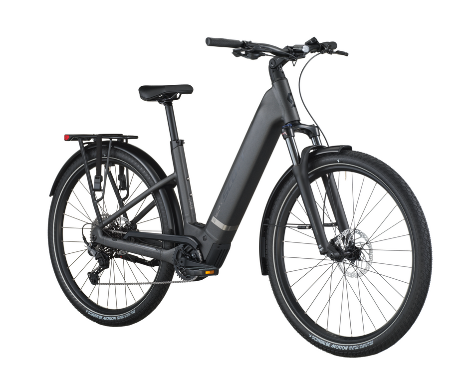 Scott Sub Sport 10 Wave Electric Hybrid Bike In Midnight Grey