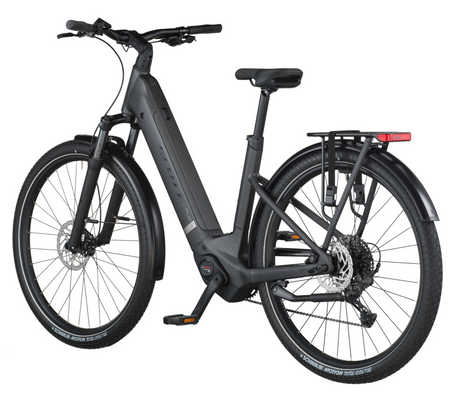 Scott Sub Sport 10 Wave Electric Hybrid Bike In Midnight Grey