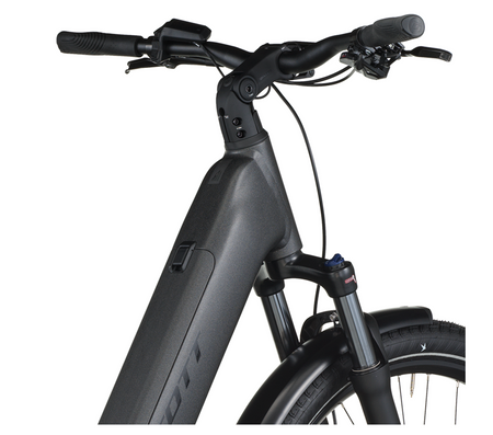 Scott Sub Sport 10 Wave Electric Hybrid Bike In Midnight Grey