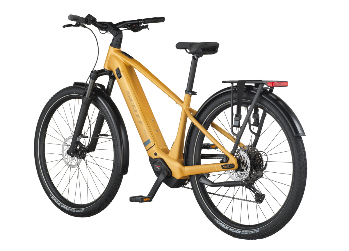 Scott Sub Sport 10 Electric Hybrid Bike In Colorado Gold